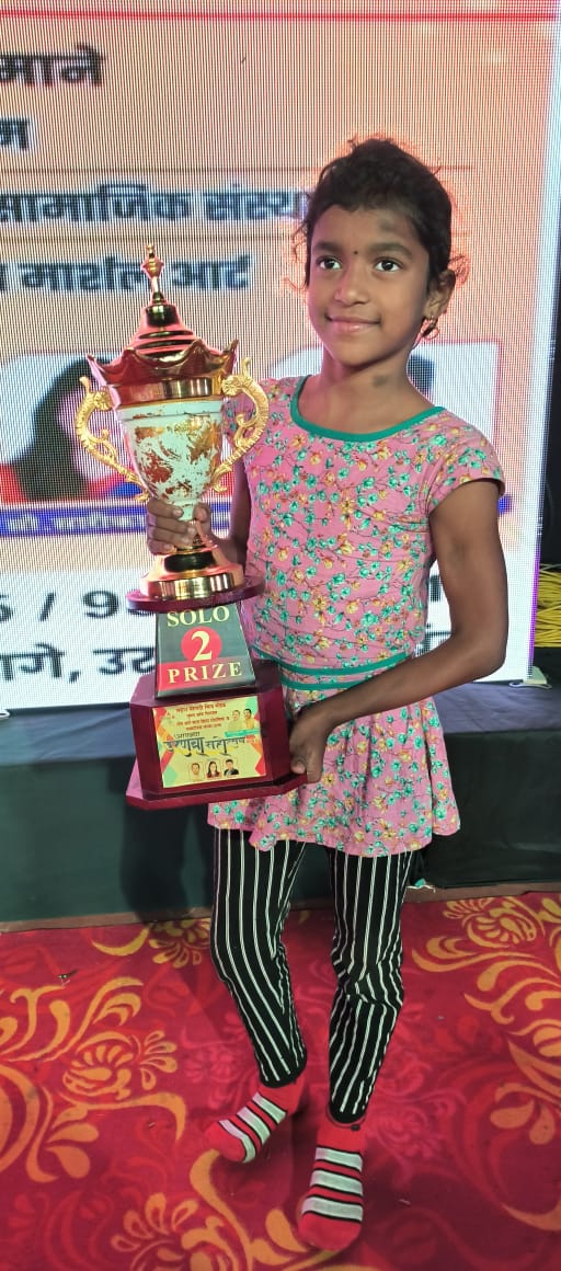 Eishita Barwad from Grade III Got 2 nd prize in Uran New Mumbai Open Dance Championship